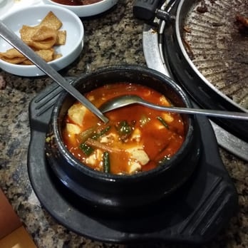 Surawon BBQ - Tofu Hot Stew Also Included In The 13.99 Combo And Steam Egg Great deal! - Korean Near Me - Cerritos, California Surawon BBQ - Tofu Hot Stew Also Included In The 13.99 Combo And Steam Egg Great deal! - Korean Near Me - Cerritos, California
