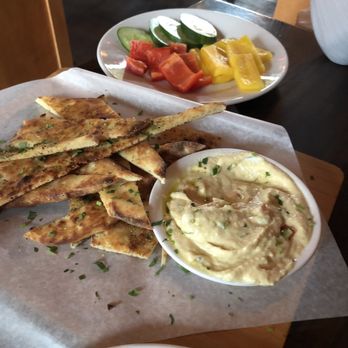 SWeL Restaurant - Hummus, husband on keto, they were kind enough to bring out veggies plus focaccia!! - New American Near Me - Seattle, Washington SWeL Restaurant - Hummus, husband on keto, they were kind enough to bring out veggies plus focaccia!! - New American Near Me - Seattle, Washington