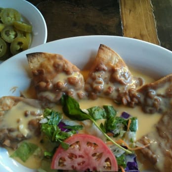Pueblo Viejo - Bean and queso nachos...1/2 order - Mexican Near Me - Porter, Texas Pueblo Viejo - Bean and queso nachos...1/2 order - Mexican Near Me - Porter, Texas