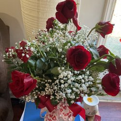 City Florist - I got these flowers for Valentine's Day and within two days they started to wilt and we're over $100 so I wouldn't recommend