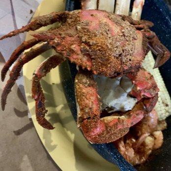 Crab Bag - Steamer Platter with a large crab - Seafood Near Me - Ocean City, Maryland