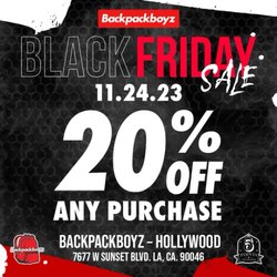 Backpack Boyz - 2023 BLACK FRIDAY SPECIALS