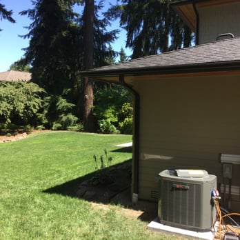 All-Ways Air Control - Almost Done - Installed Out of view from backyard - Heating & Air Conditioning/HVAC Near Me - Tacoma, Washington