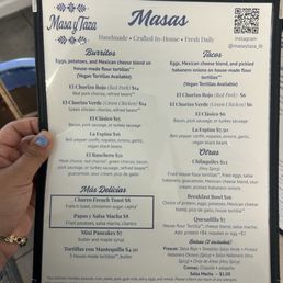 Menu - May 2026