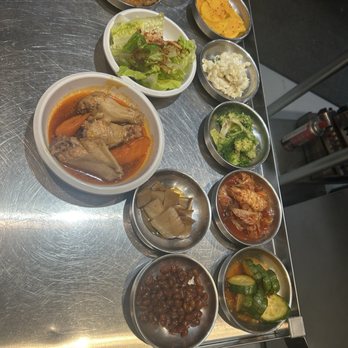 KPUB Korean BBQ - They always have side dishes that taste amazing comes with every order - Barbeque Near Me - Anchorage, Alaska