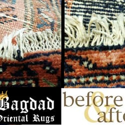 Bagdad Oriental Rugs - A unraveling rug was mended better than new!