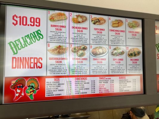 Menu photo 6 2 Amigos Restaurant Sheboygan, WI