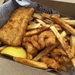 Tastefully British - Fish & shrimp with fries