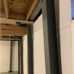 Re-Nu Crawlspace & Basements - Steel I-beam wall support installation