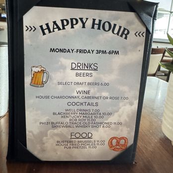 Public House 131 - Happy hour menu - Gastropubs Near Me - San Diego, California Public House 131 - Happy hour menu - Gastropubs Near Me - San Diego, California