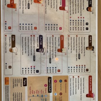 MissBoba - Menu! - Bubble Tea Near Me - Kent, Washington