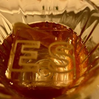 Elliott's Steakhouse - The initials ES For Elliott Steakhouse etched into the ice cubes! Nice touch! - Steakhouses Near Me - Chandler, Arizona
