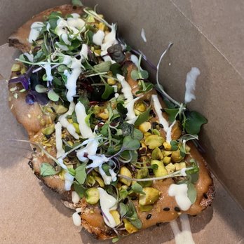 The Ginger Mule - Guava pistachio toast - Vegan Near Me - Houston, Texas The Ginger Mule - Guava pistachio toast - Vegan Near Me - Houston, Texas