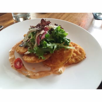 Thrive - Fried green tomatoes - New American Near Me - Atlanta, Georgia