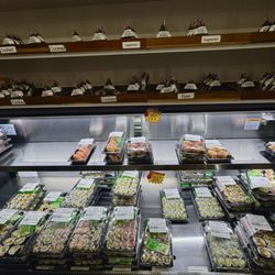 Sushi rolls and onigiri