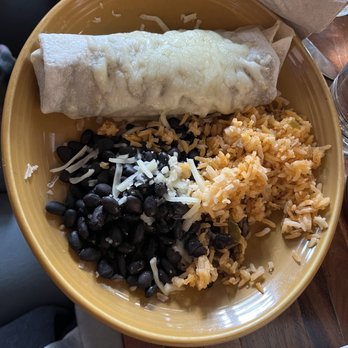 Agave - Kids bean and cheese burrito with rice and beans - Cocktail Bars Near Me - Seattle, Washington Agave - Kids bean and cheese burrito with rice and beans - Cocktail Bars Near Me - Seattle, Washington