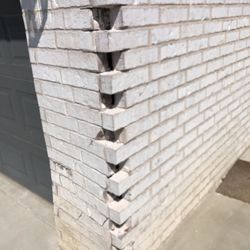 Baxter Stone & Brick Repair - Brick toothed out for repair