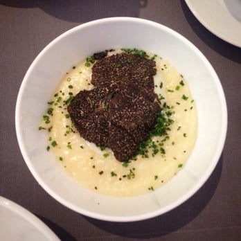 Rainbow Room - Truffle, poached egg and grits. - New American Near Me - New York, New York