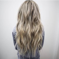 The Hair Bar - Hand-Tied Aqua Extensions