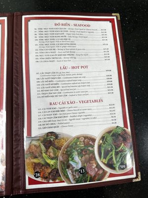 Menu photo 5 Minh Ky Restaurant San Diego, CA Menu photo 5 Minh Ky Restaurant San Diego, CA