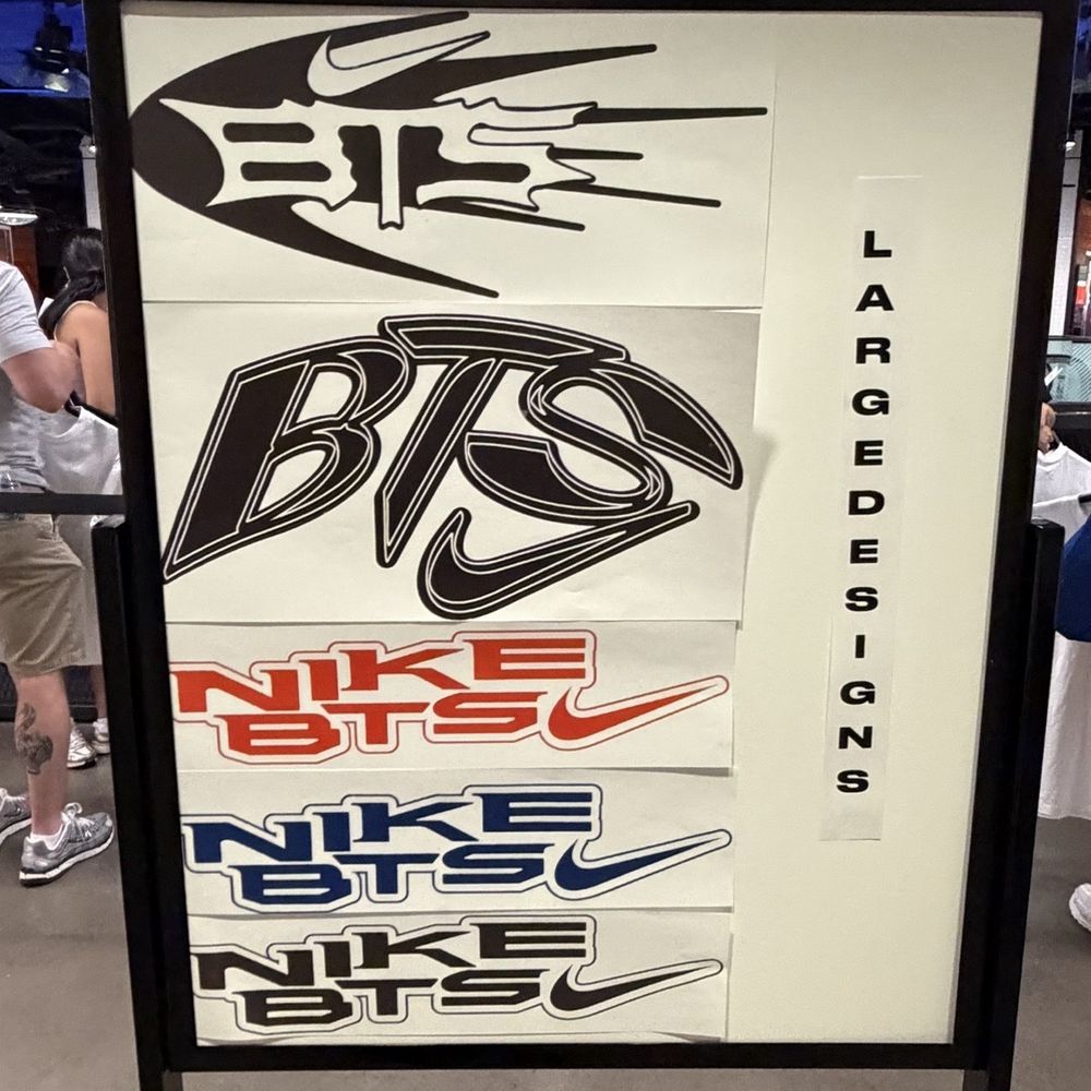Nike Las Vegas - BTS x Nike By You design options 07.05.2026 - Shoe Stores Near Me - Las Vegas, Nevada
