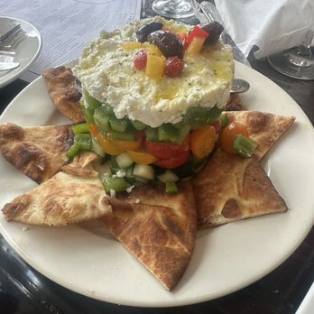 Del Vino Vineyards - Greek salad - Wine Tasting Room Near Me - Northport, New York Del Vino Vineyards - Greek salad - Wine Tasting Room Near Me - Northport, New York