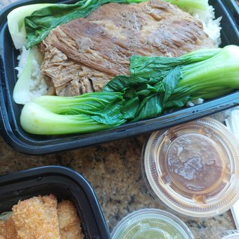 Rice & Noodles - Braised Pork Ribs Rice - Chinese Near Me - Sacramento, California