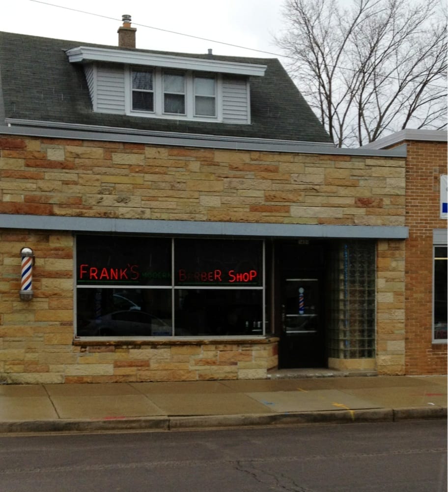 Frank's Modern Barber Shop Logo