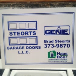 Steorts Garage Doors - The business card