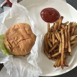 Southwell's Hamburger Grill - Classic Cheeseburger and Fries