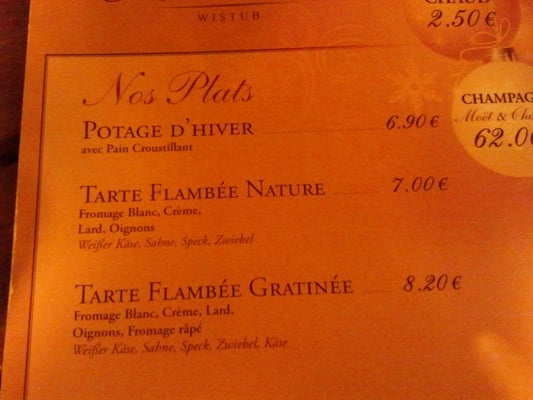 Menu photo 6 La Krutenau Colmar, 68