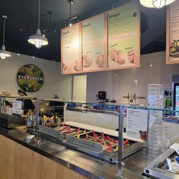 Evergreens - Inside - Salad Near Me - Bellevue, Washington