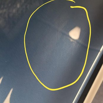 Caliber Collision - At this angle, you can clearly see the swirl marks. I hope they fix this soon. - Body Shops Near Me - Rancho Cordova, California