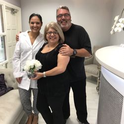 Details Dental - Dr. Natalia Ferrer-Leon - Couples cleaning for their wedding anniversary!