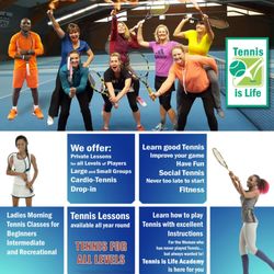 Tennis is Life Academy - Outdoor programs feature many tennis programs. Contact us for more details.