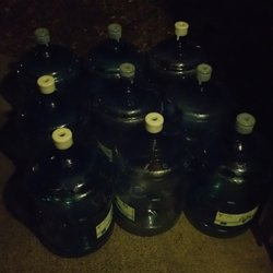 Another missed pickup - 9 bottles still sitting on my porch. Why am I not surprised?
