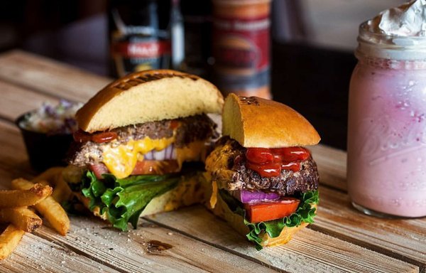 Famous Hamburger by null