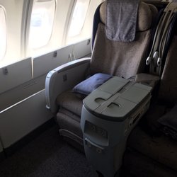 Asiana Airlines - Exit row seat, 2nd  floor, 747 combi, older my fave aircraft, clean.  MNL-ICN, 10/22/17