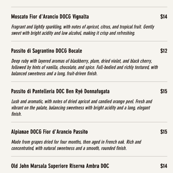 Osteria Mamma - partial wine list by the glass - Italian Near Me - Los Angeles, California Osteria Mamma - partial wine list by the glass - Italian Near Me - Los Angeles, California