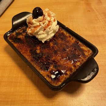 Ghostwriter Public House - Crème brûlée - New American Near Me - Johnstown, Ohio