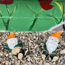 Whistle Stop Cafe - Cute gnomes hanging out