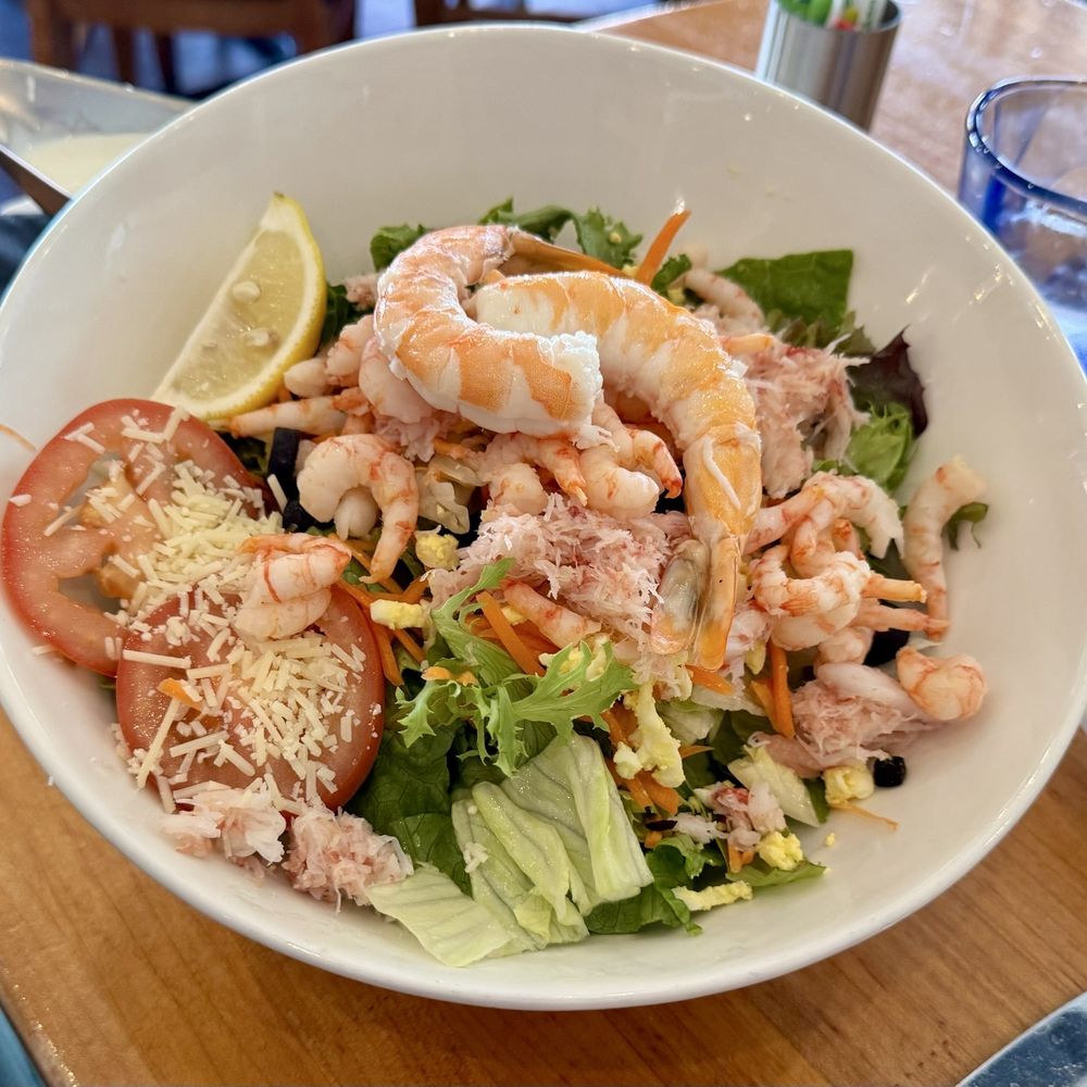 Market Broiler - Orange - Classic Broiler Seafood Salad - New American Near Me - Orange, California Market Broiler - Orange - Classic Broiler Seafood Salad - New American Near Me - Orange, California