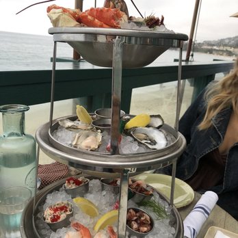 Driftwood Kitchen - Petite seafood tower - Seafood Near Me - Laguna Beach, California
