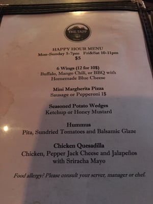 Menu photo 6 The Tapp Tarrytown, NY Menu photo 6 The Tapp Tarrytown, NY