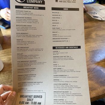 Sunriver Brewing Co - Sunriver Pub - Menu 1/2 - Brewpubs Near Me - Sunriver, Oregon