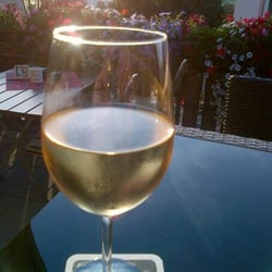Frische Quelle - Terrasse mit schönen Ausblick