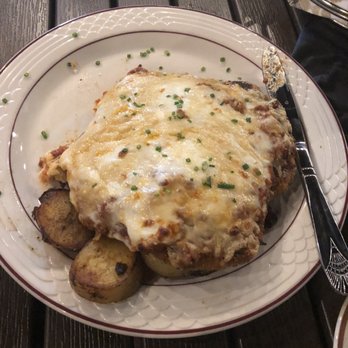 Wild Bear Tavern - Chicken Schnitzel Parmisian - Breakfast & Brunch Near Me - Pigeon Forge, Tennessee