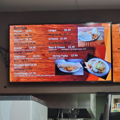 Menu photo 3 Baja Taco Plus Victorville, CA