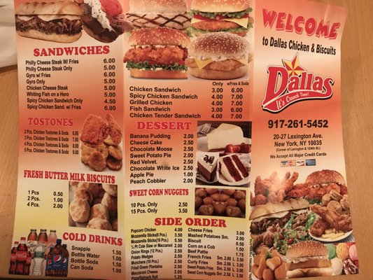 Menu photo 5 Dallas Chicken and Biscuits New York, NY