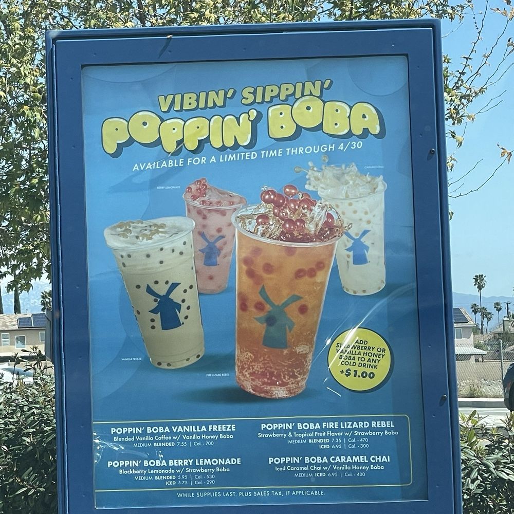 Dutch Bros Coffee - Boba menu - Juice Bars & Smoothies Near Me - Rialto, California